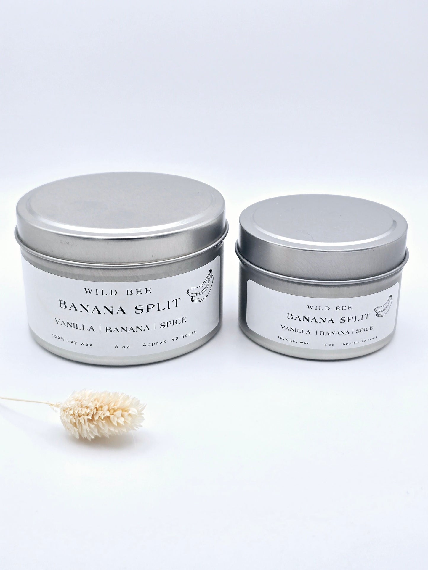 Banana Split Soy Wax Candle