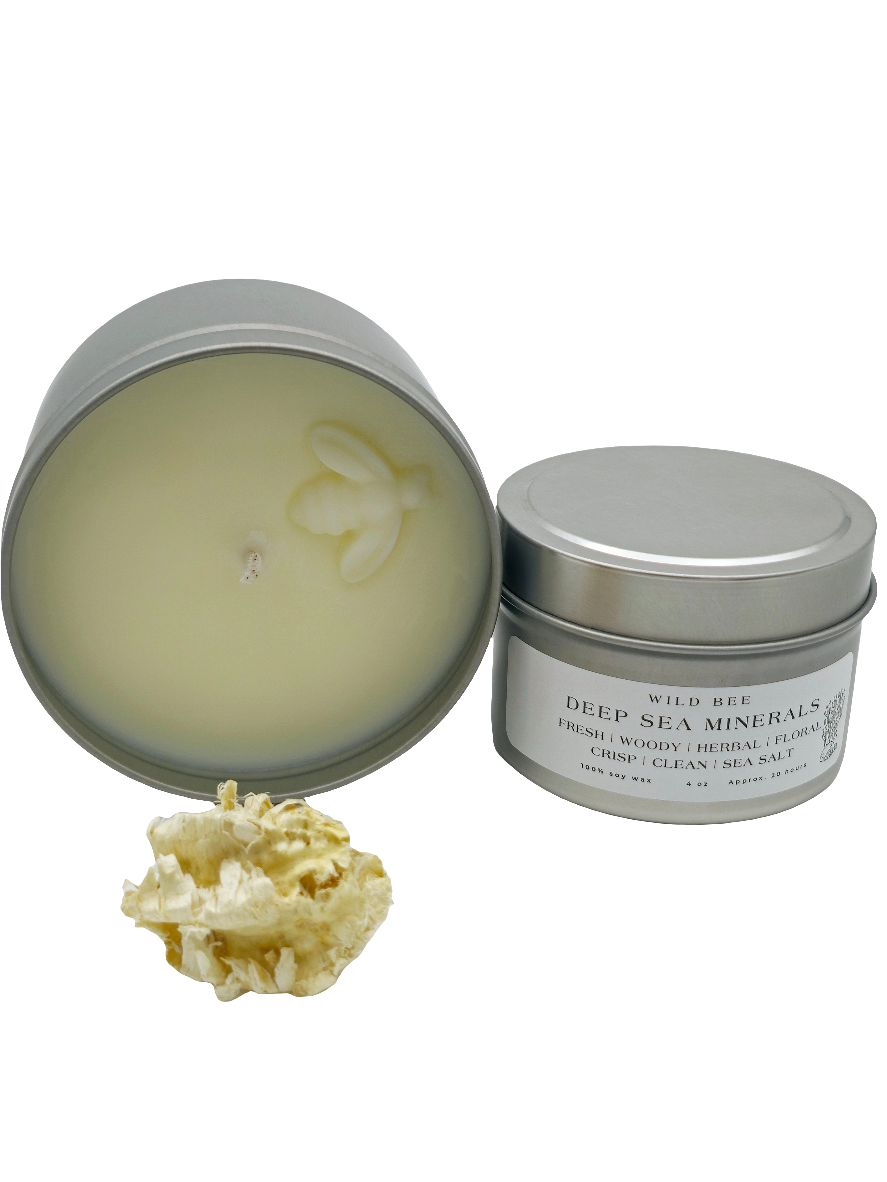 Deep Sea Minerals Soy Wax Candle