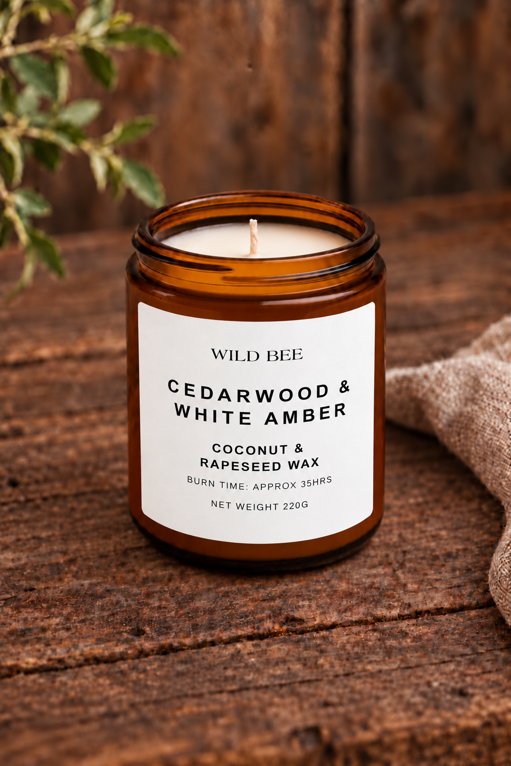 Cedarwood & White Amber