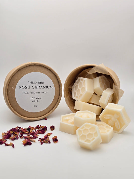 Rose Geranium Bee Soy Wax Melts