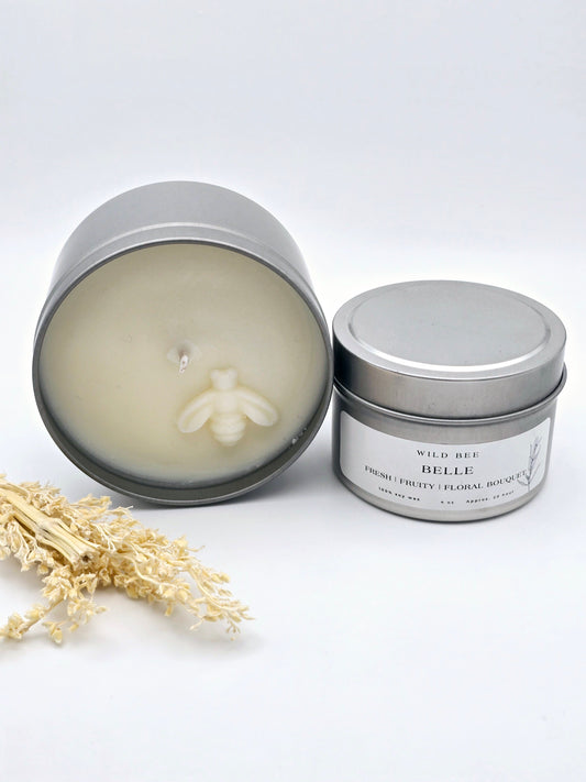 Belle soy wax candles, inspired designer fragrance