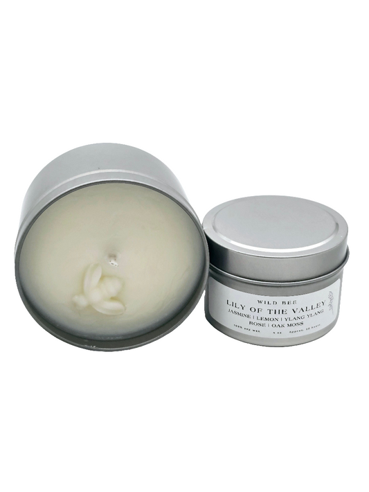 Lily Of The Valley Soy Wax Candle