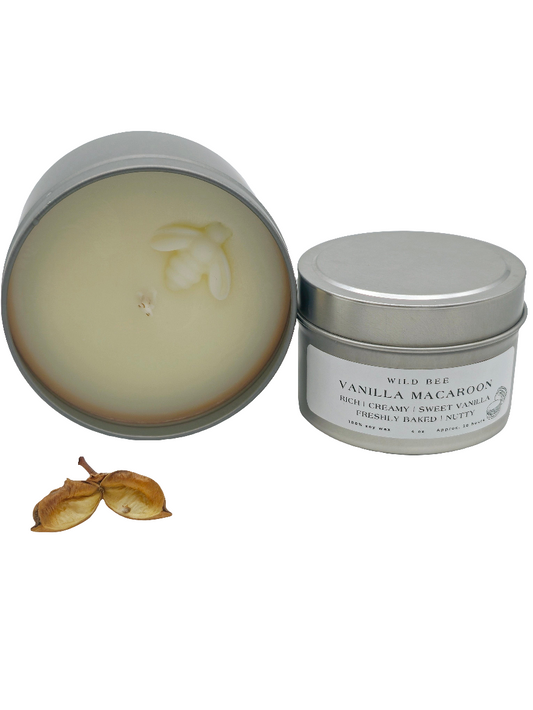 Vanilla Macaroon Soy Wax Candle