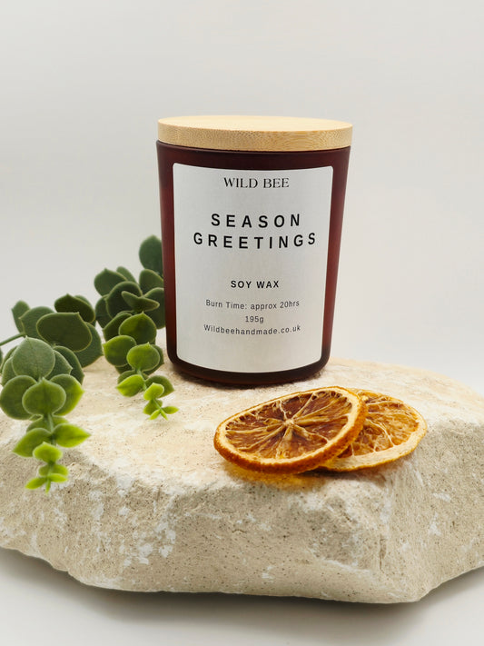 Season Greetings Soy Candle