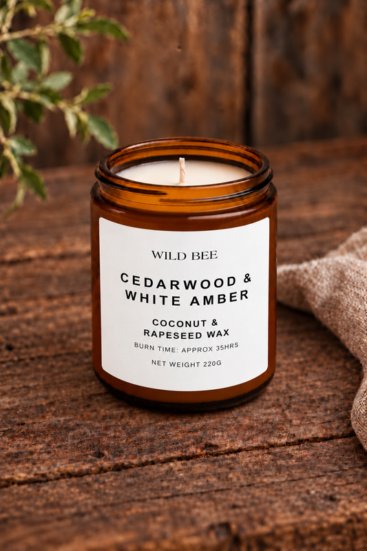 Cedarwood & White Amber