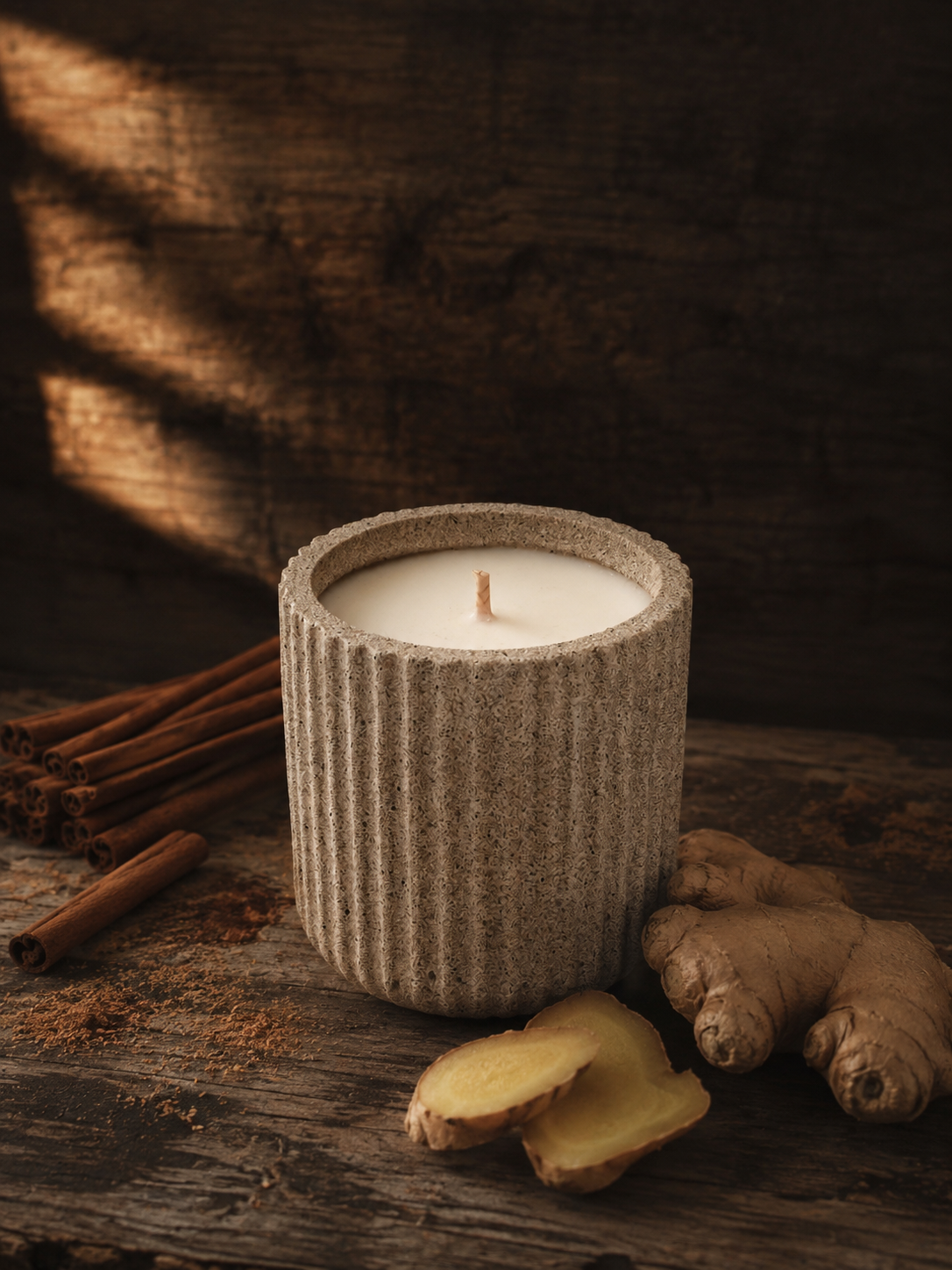 Cinnamon Bark and White Ginger
