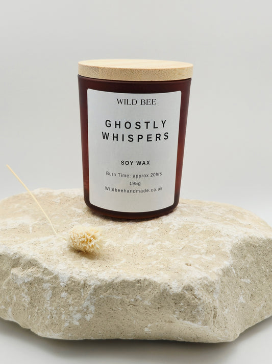 Ghostly whispers Soy Candle
